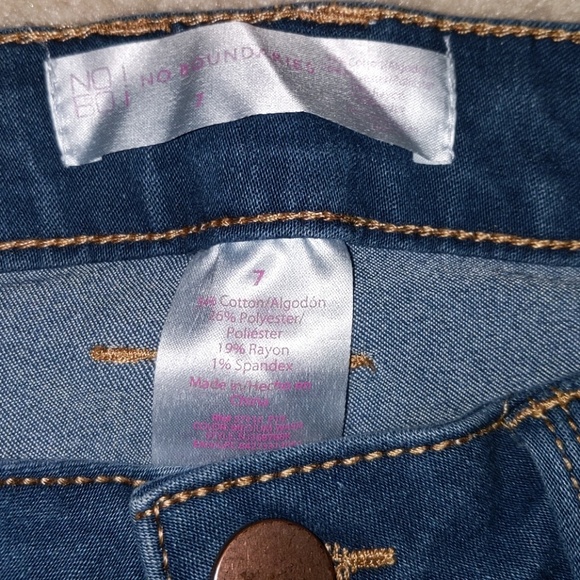 Blue skinney wide leg jeans - Picture 5 of 7